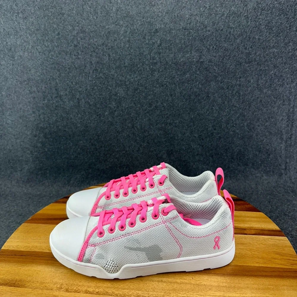 ALTAMA Urban Assault Low Sneaker Mens Sz 6 Alpine Camo Breast Cancer Awareness
